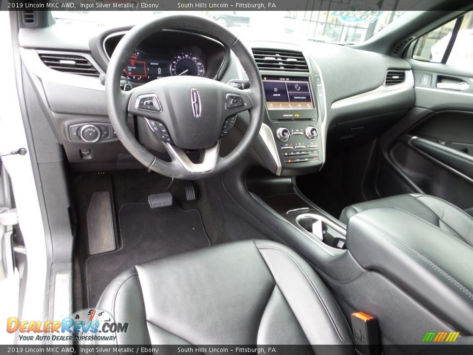 Ebony Interior - 2019 Lincoln MKC AWD Photo #18