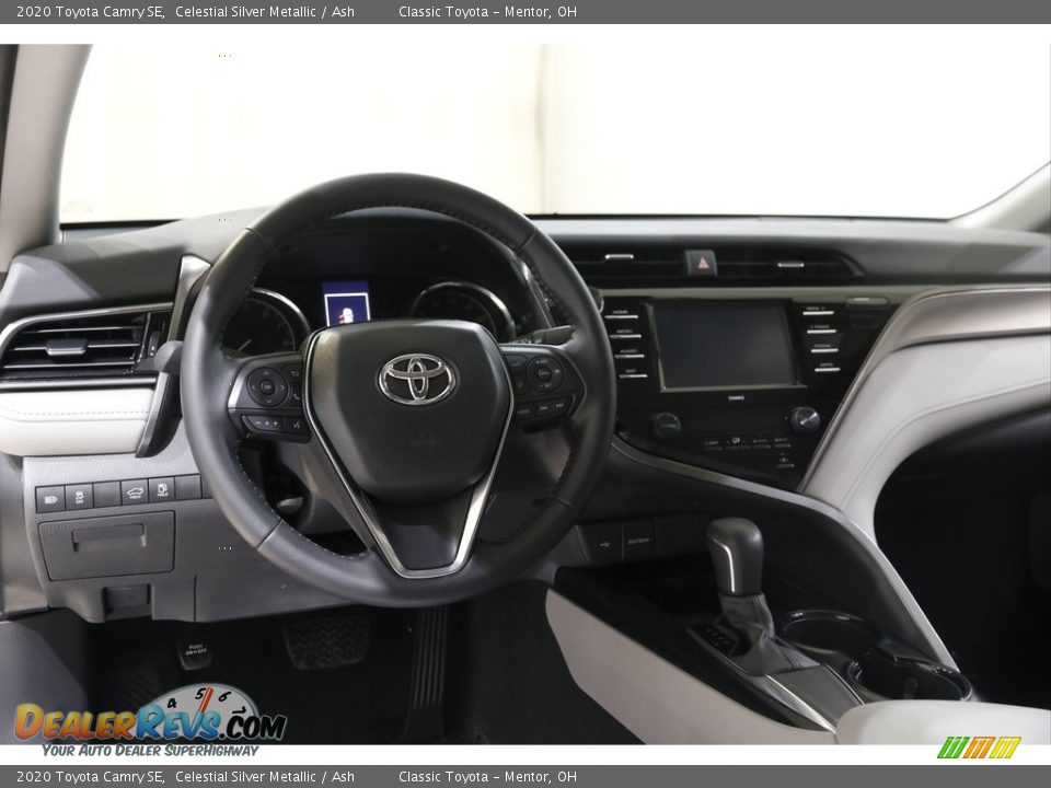 2020 Toyota Camry SE Celestial Silver Metallic / Ash Photo #6