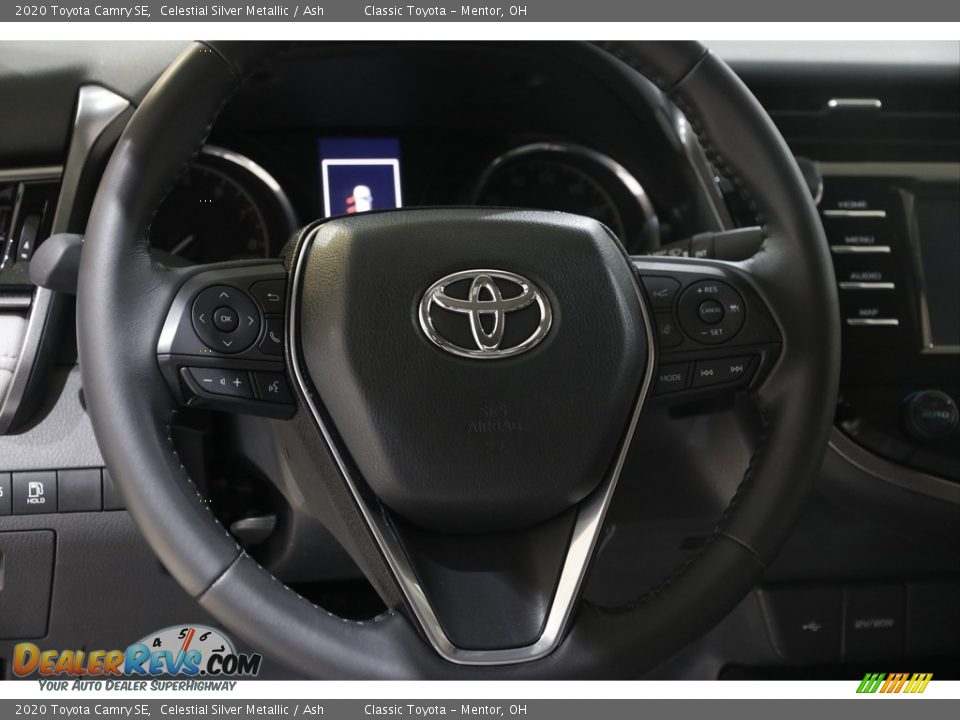 2020 Toyota Camry SE Celestial Silver Metallic / Ash Photo #7