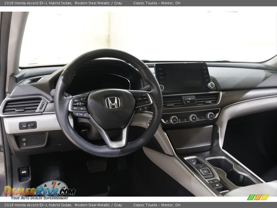 Dashboard of 2018 Honda Accord EX-L Hybrid Sedan Photo #6