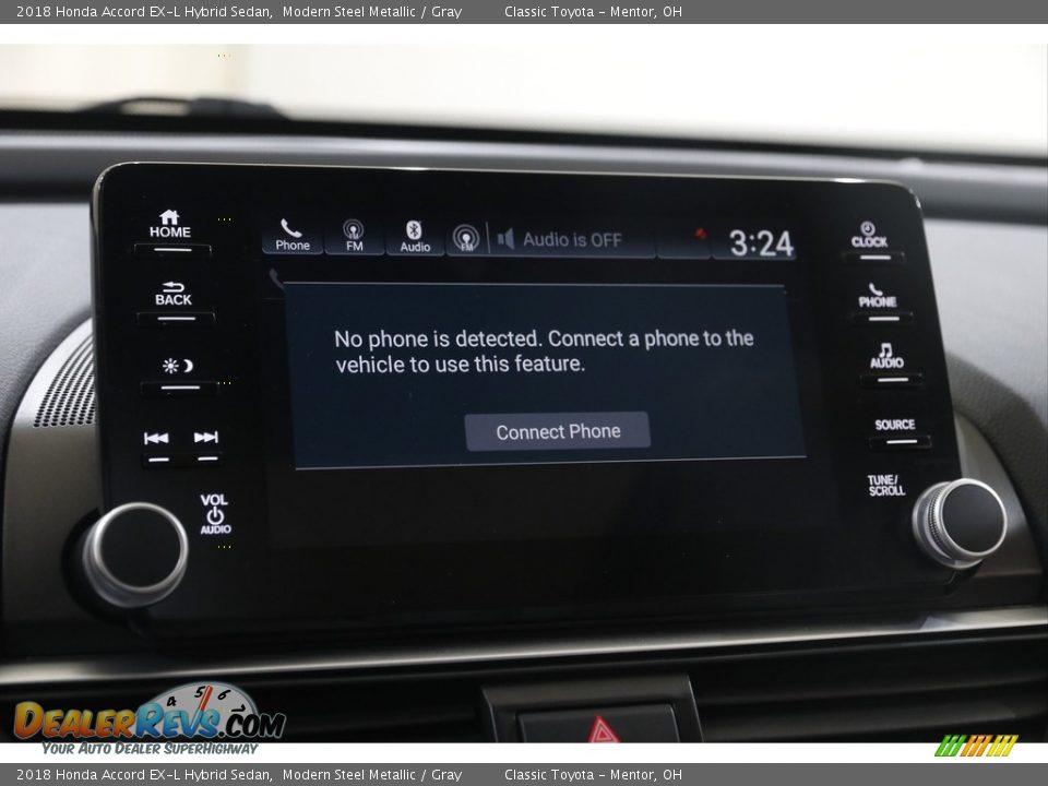 Controls of 2018 Honda Accord EX-L Hybrid Sedan Photo #10