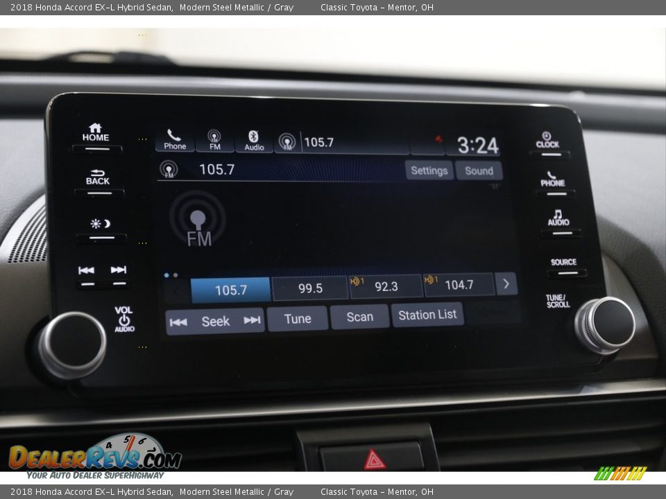 Audio System of 2018 Honda Accord EX-L Hybrid Sedan Photo #11