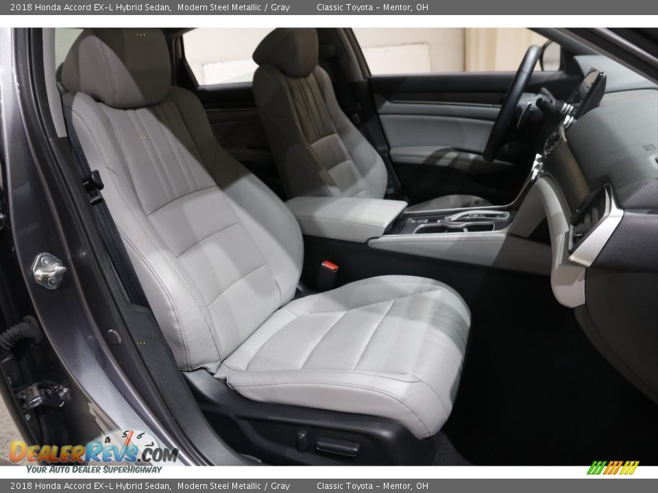 Front Seat of 2018 Honda Accord EX-L Hybrid Sedan Photo #17