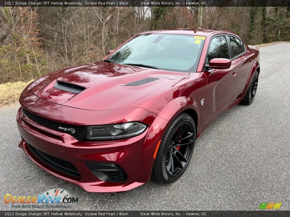 Octane Red Pearl 2022 Dodge Charger SRT Hellcat Widebody Photo #3