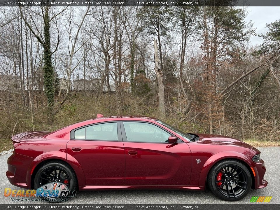 Octane Red Pearl 2022 Dodge Charger SRT Hellcat Widebody Photo #6