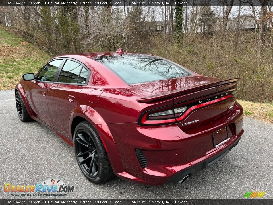 Octane Red Pearl 2022 Dodge Charger SRT Hellcat Widebody Photo #9