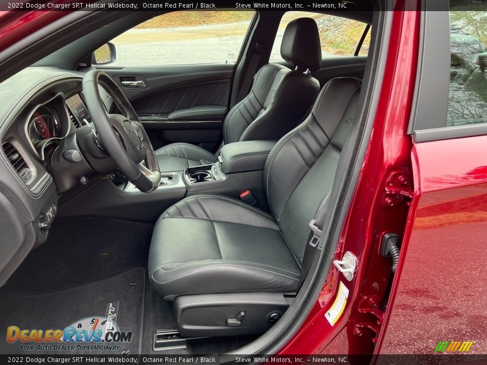Black Interior - 2022 Dodge Charger SRT Hellcat Widebody Photo #12