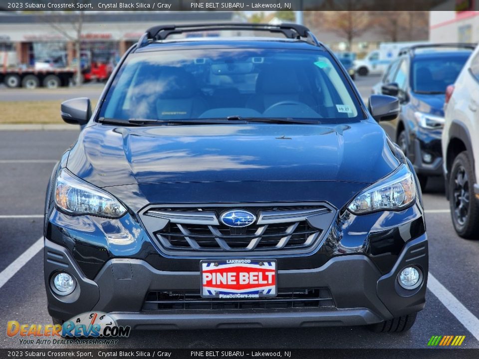 2023 Subaru Crosstrek Sport Crystal Black Silica / Gray Photo #2