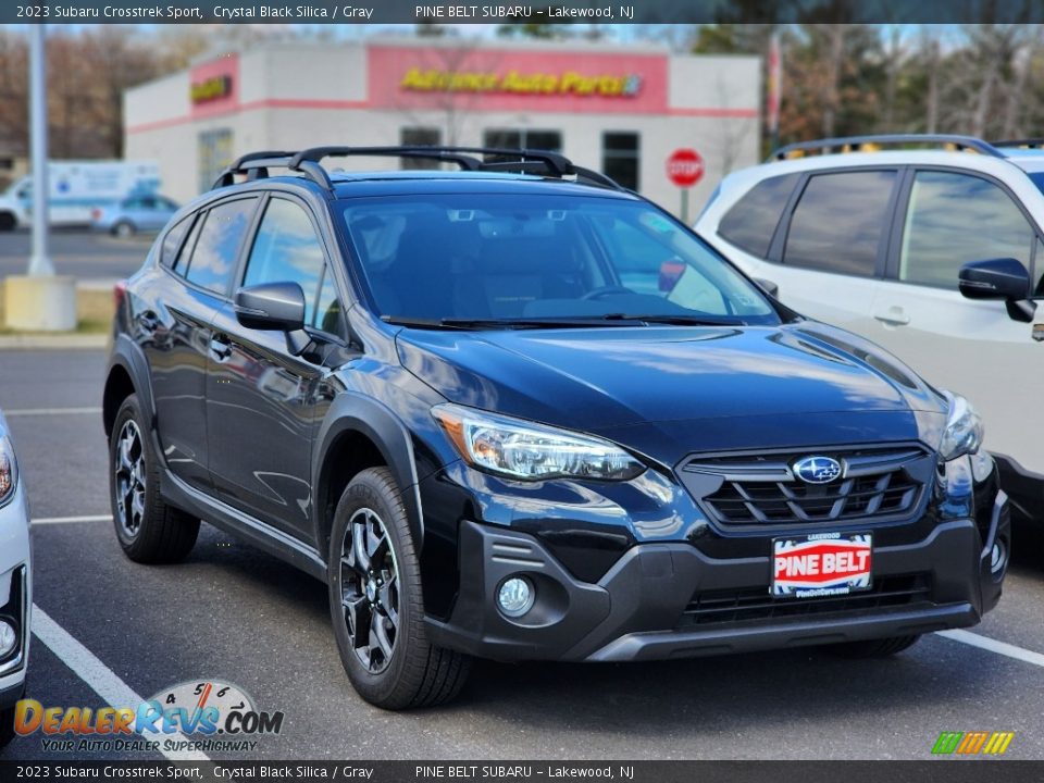 2023 Subaru Crosstrek Sport Crystal Black Silica / Gray Photo #3