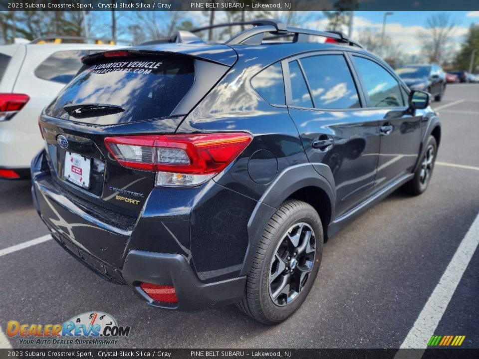 2023 Subaru Crosstrek Sport Crystal Black Silica / Gray Photo #4