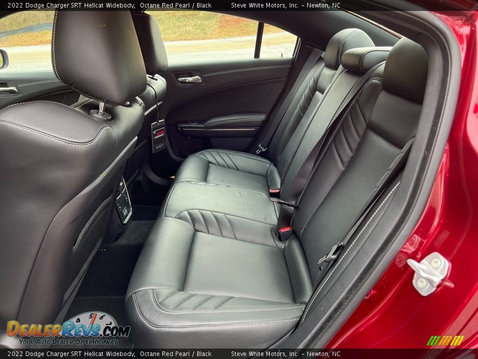 Rear Seat of 2022 Dodge Charger SRT Hellcat Widebody Photo #15