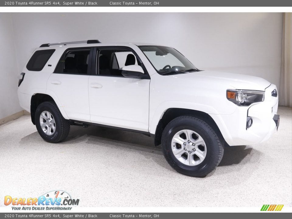 2020 Toyota 4Runner SR5 4x4 Super White / Black Photo #1
