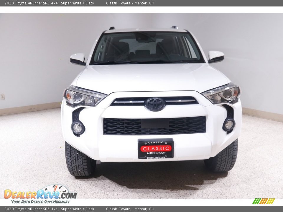 2020 Toyota 4Runner SR5 4x4 Super White / Black Photo #2