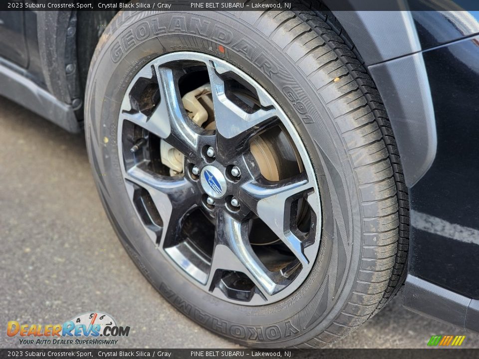 2023 Subaru Crosstrek Sport Crystal Black Silica / Gray Photo #8