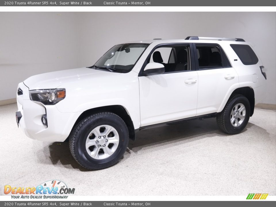 2020 Toyota 4Runner SR5 4x4 Super White / Black Photo #3