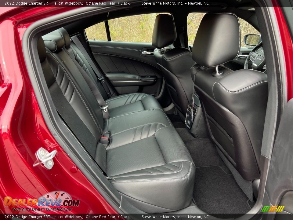 Rear Seat of 2022 Dodge Charger SRT Hellcat Widebody Photo #18