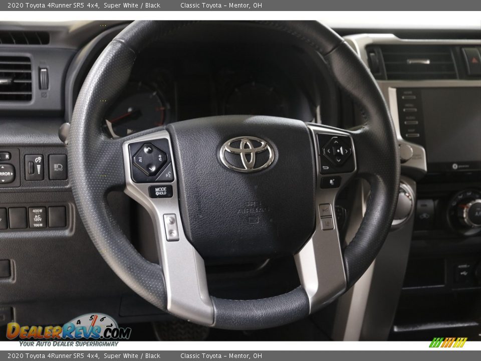 2020 Toyota 4Runner SR5 4x4 Super White / Black Photo #7