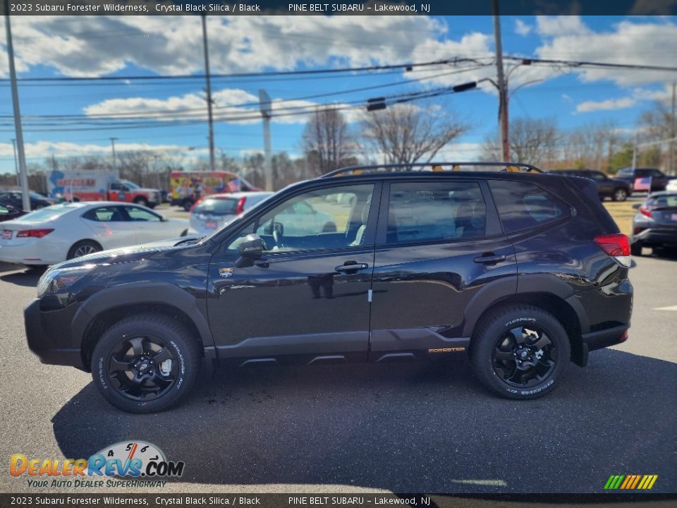 2023 Subaru Forester Wilderness Crystal Black Silica / Black Photo #3