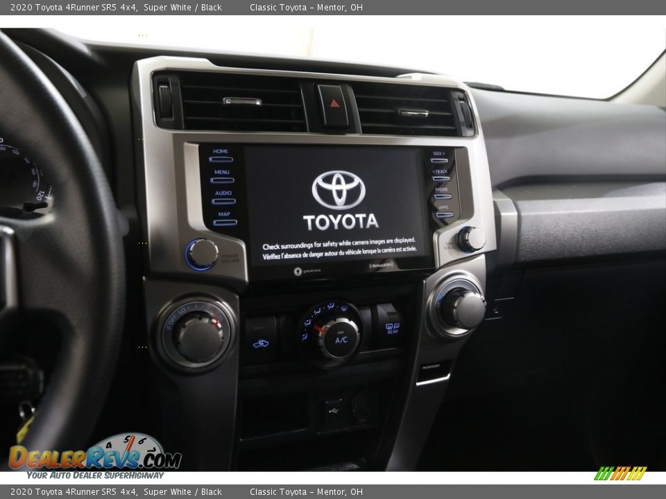 2020 Toyota 4Runner SR5 4x4 Super White / Black Photo #9