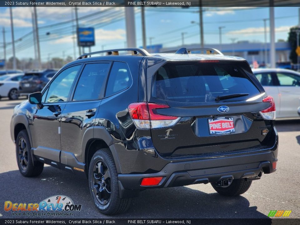 2023 Subaru Forester Wilderness Crystal Black Silica / Black Photo #4