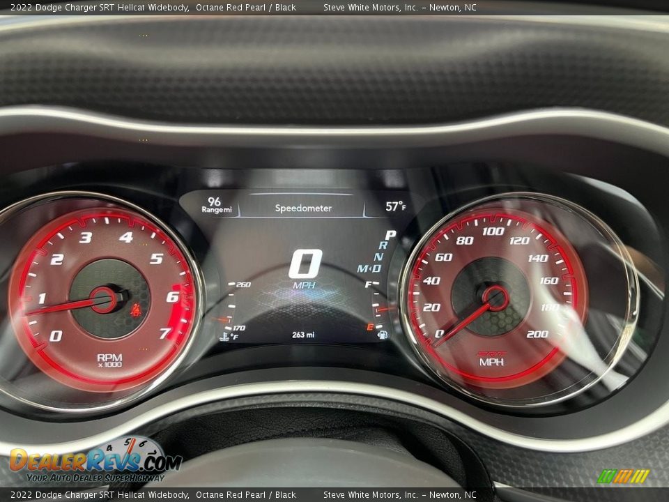 2022 Dodge Charger SRT Hellcat Widebody Gauges Photo #23