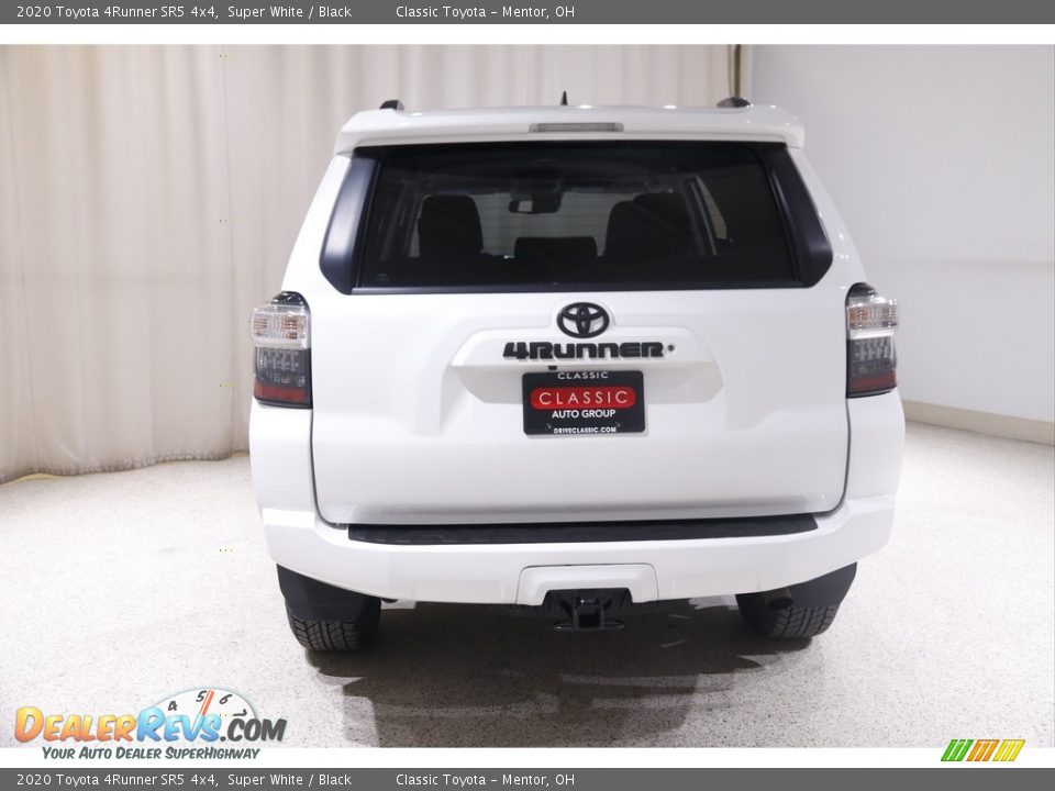 2020 Toyota 4Runner SR5 4x4 Super White / Black Photo #18