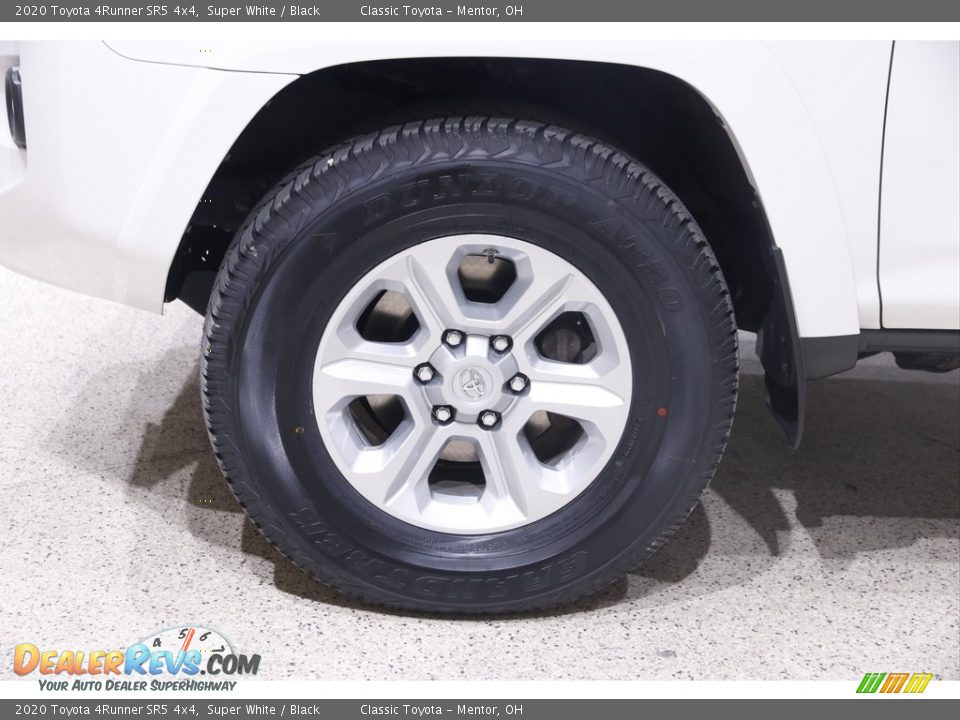 2020 Toyota 4Runner SR5 4x4 Super White / Black Photo #20