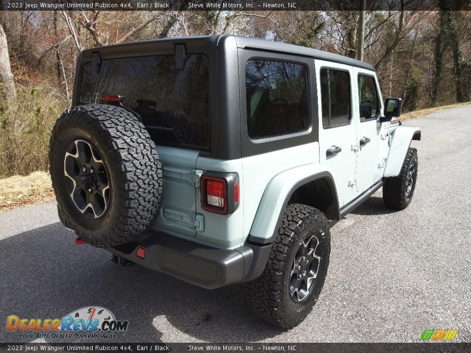 2023 Jeep Wrangler Unlimited Rubicon 4x4 Earl / Black Photo #6