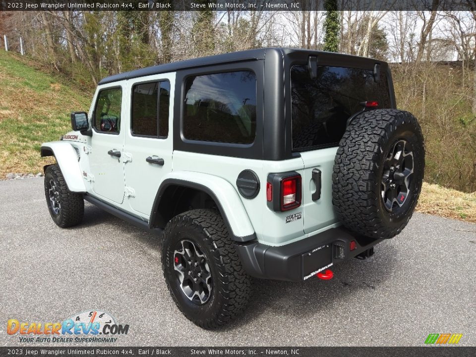 2023 Jeep Wrangler Unlimited Rubicon 4x4 Earl / Black Photo #8