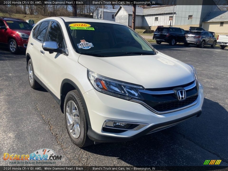 2016 Honda CR-V EX AWD White Diamond Pearl / Black Photo #6