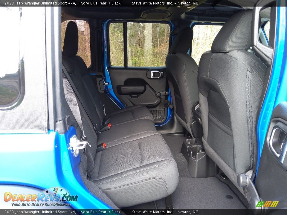 2023 Jeep Wrangler Unlimited Sport 4x4 Hydro Blue Pearl / Black Photo #15