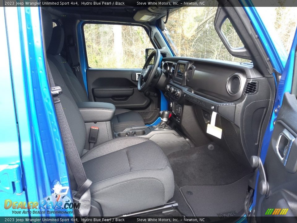 2023 Jeep Wrangler Unlimited Sport 4x4 Hydro Blue Pearl / Black Photo #16