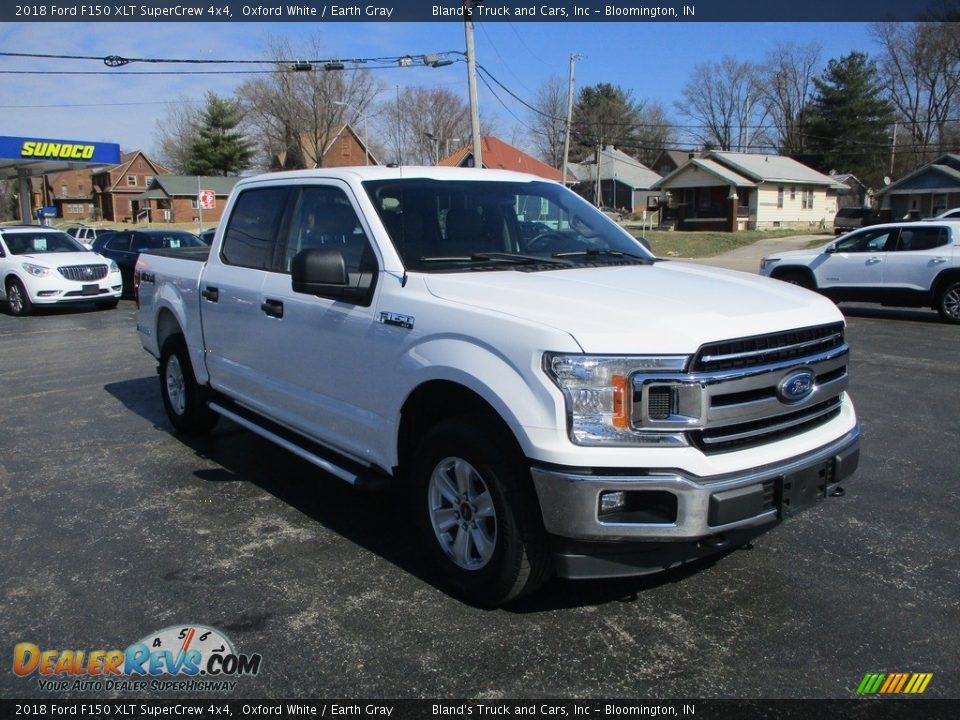 Front 3/4 View of 2018 Ford F150 XLT SuperCrew 4x4 Photo #5