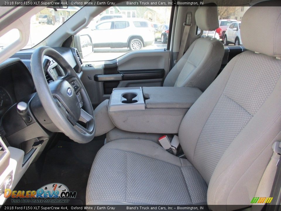 Front Seat of 2018 Ford F150 XLT SuperCrew 4x4 Photo #6