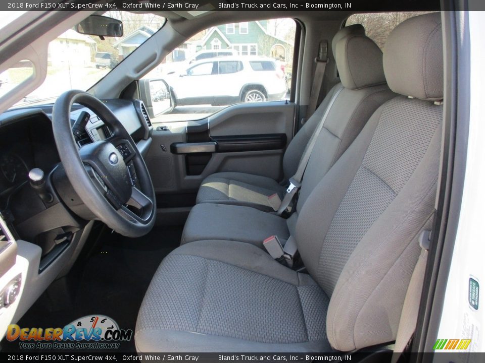 Front Seat of 2018 Ford F150 XLT SuperCrew 4x4 Photo #7