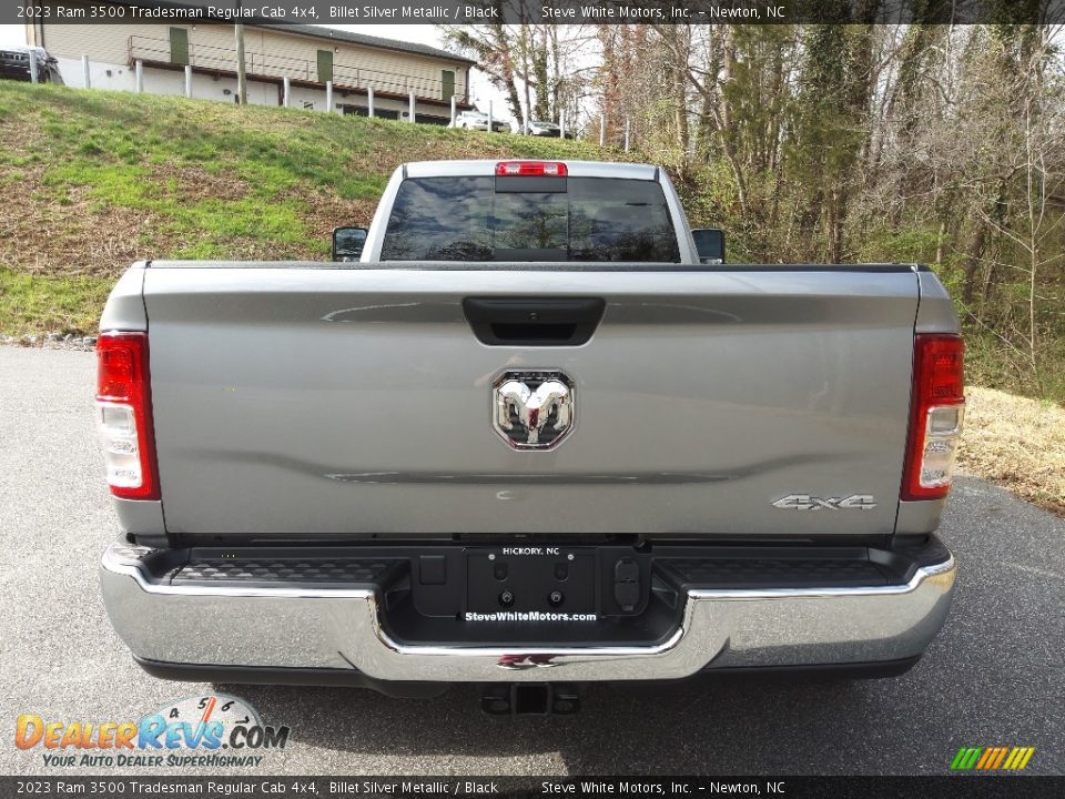 2023 Ram 3500 Tradesman Regular Cab 4x4 Billet Silver Metallic / Black Photo #7
