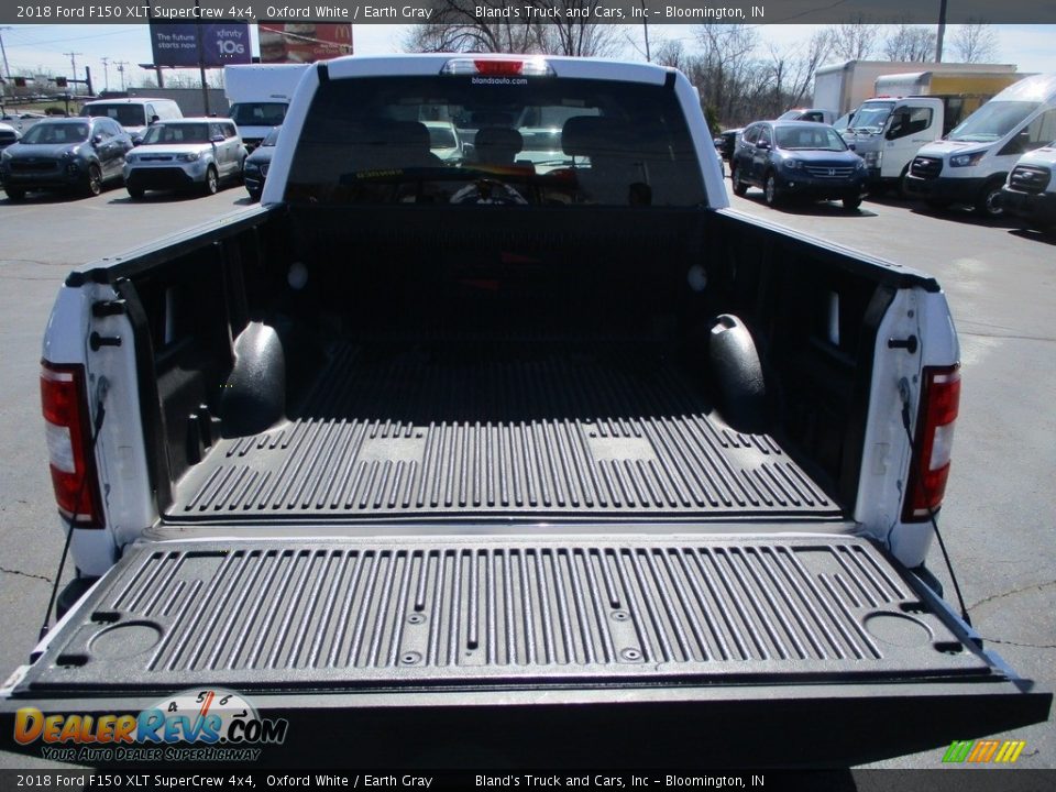 2018 Ford F150 XLT SuperCrew 4x4 Oxford White / Earth Gray Photo #25