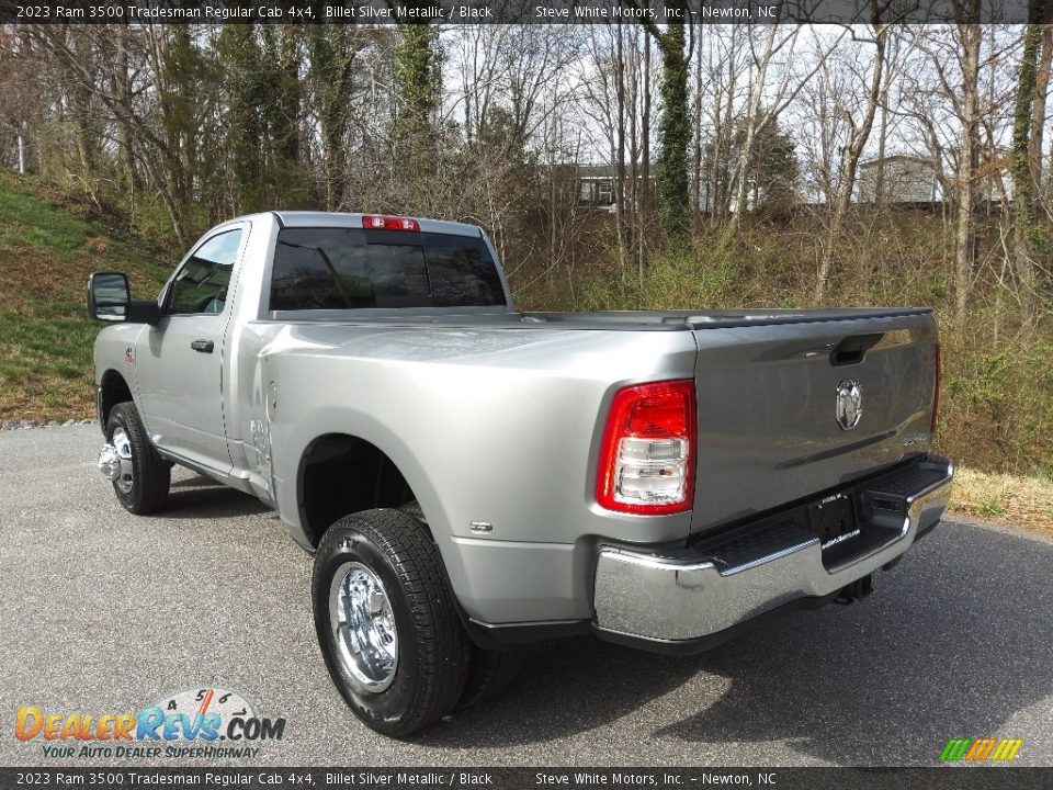 2023 Ram 3500 Tradesman Regular Cab 4x4 Billet Silver Metallic / Black Photo #9