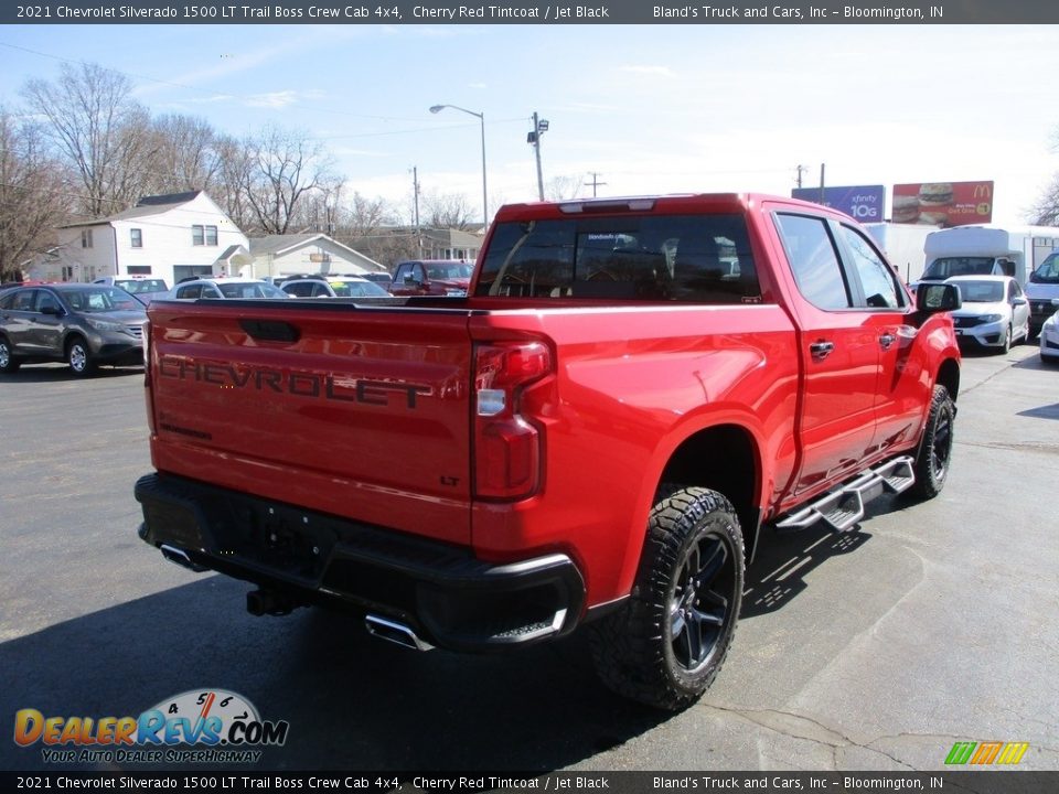 2021 Chevrolet Silverado 1500 LT Trail Boss Crew Cab 4x4 Cherry Red Tintcoat / Jet Black Photo #4