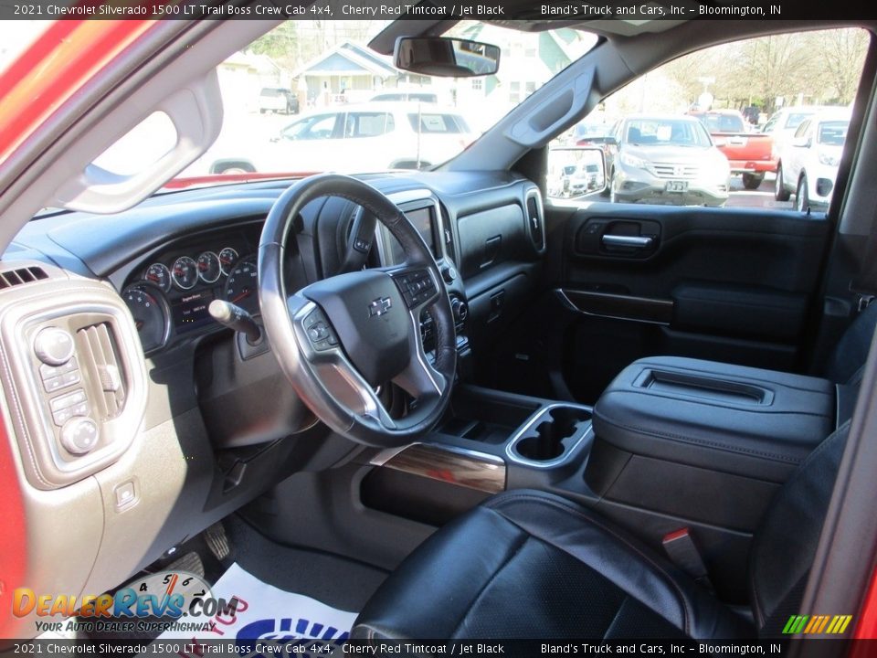 2021 Chevrolet Silverado 1500 LT Trail Boss Crew Cab 4x4 Cherry Red Tintcoat / Jet Black Photo #7