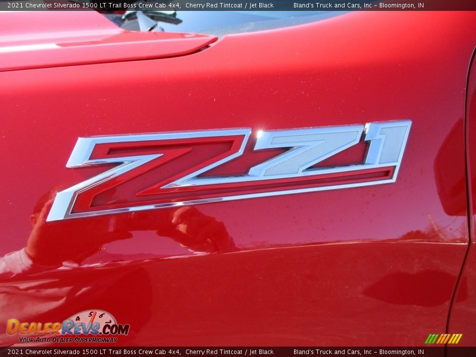 2021 Chevrolet Silverado 1500 LT Trail Boss Crew Cab 4x4 Cherry Red Tintcoat / Jet Black Photo #17