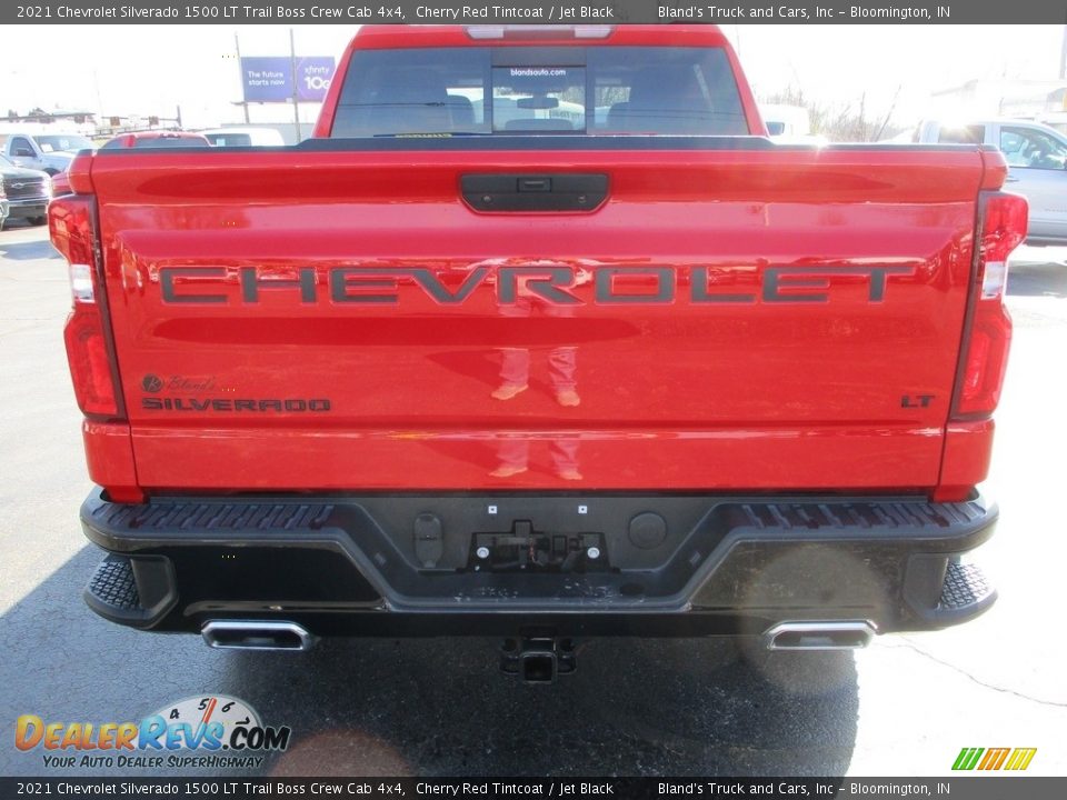 2021 Chevrolet Silverado 1500 LT Trail Boss Crew Cab 4x4 Cherry Red Tintcoat / Jet Black Photo #20