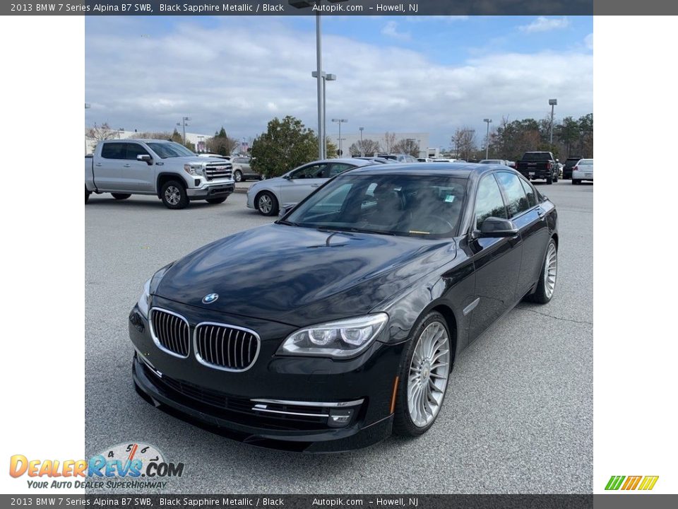 2013 BMW 7 Series Alpina B7 SWB Black Sapphire Metallic / Black Photo #1