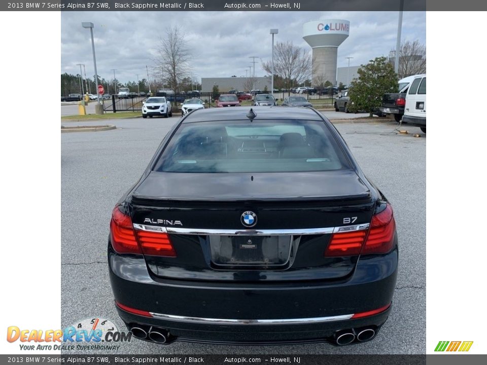 2013 BMW 7 Series Alpina B7 SWB Black Sapphire Metallic / Black Photo #4