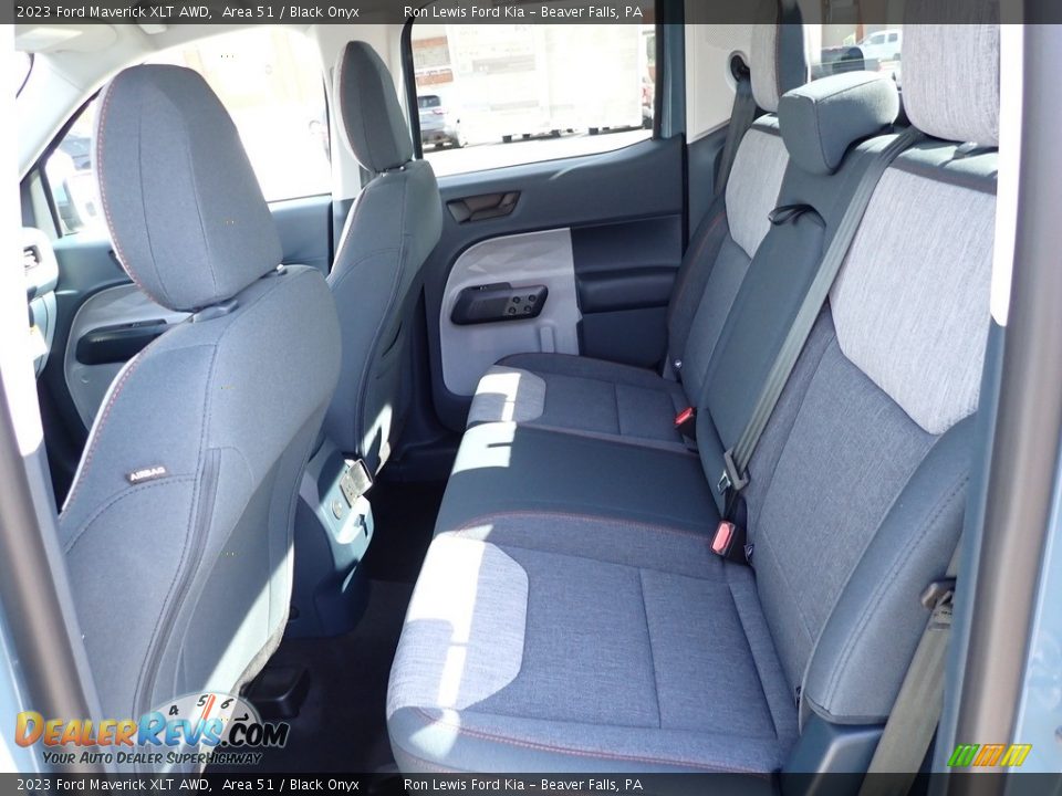 Rear Seat of 2023 Ford Maverick XLT AWD Photo #13