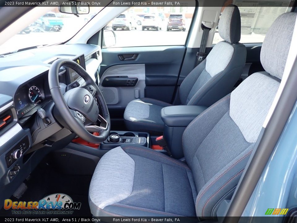 Rear Seat of 2023 Ford Maverick XLT AWD Photo #14