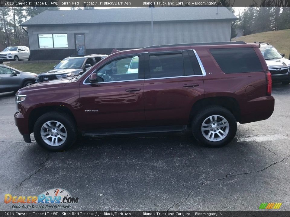 2019 Chevrolet Tahoe LT 4WD Siren Red Tintcoat / Jet Black/Dark Ash Photo #1