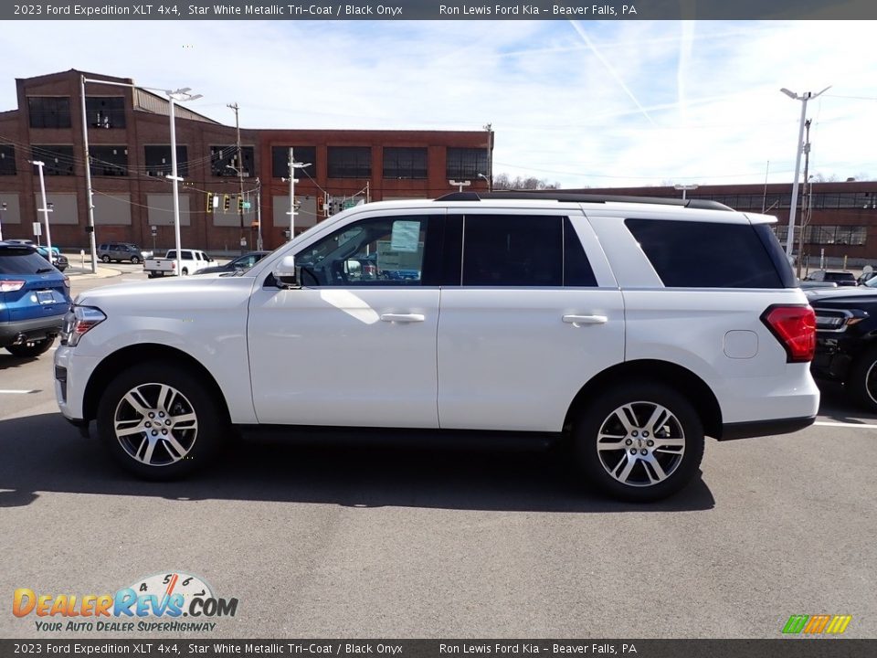 Star White Metallic Tri-Coat 2023 Ford Expedition XLT 4x4 Photo #5