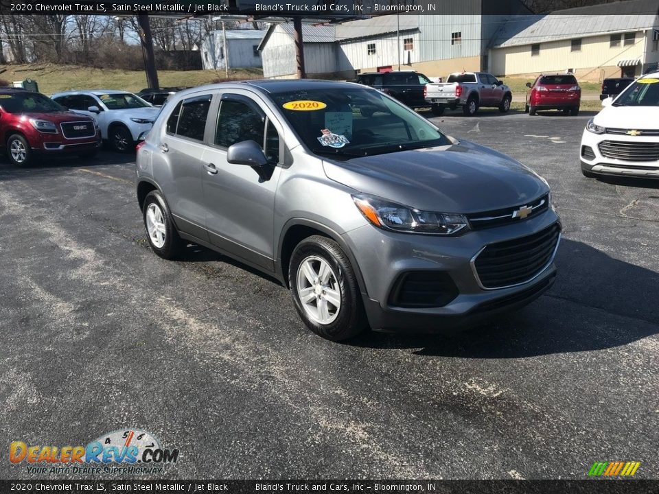 2020 Chevrolet Trax LS Satin Steel Metallic / Jet Black Photo #4