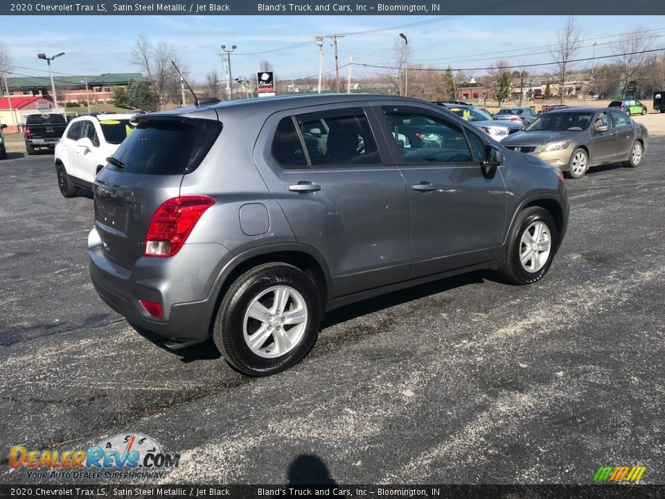 2020 Chevrolet Trax LS Satin Steel Metallic / Jet Black Photo #6